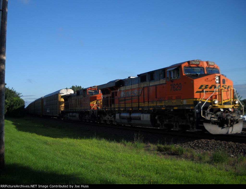 BNSF 7629 East